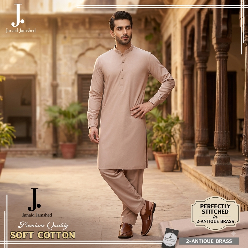 Soft Cotton Unstitched Fabric JW 315