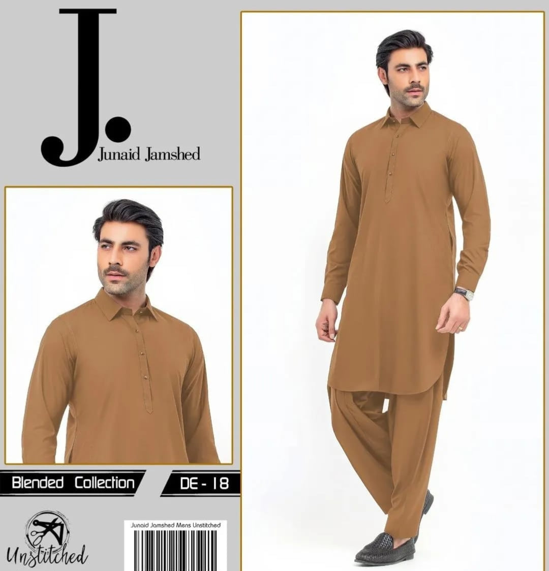 Wash & Wear Unstitched Fabric JW 177