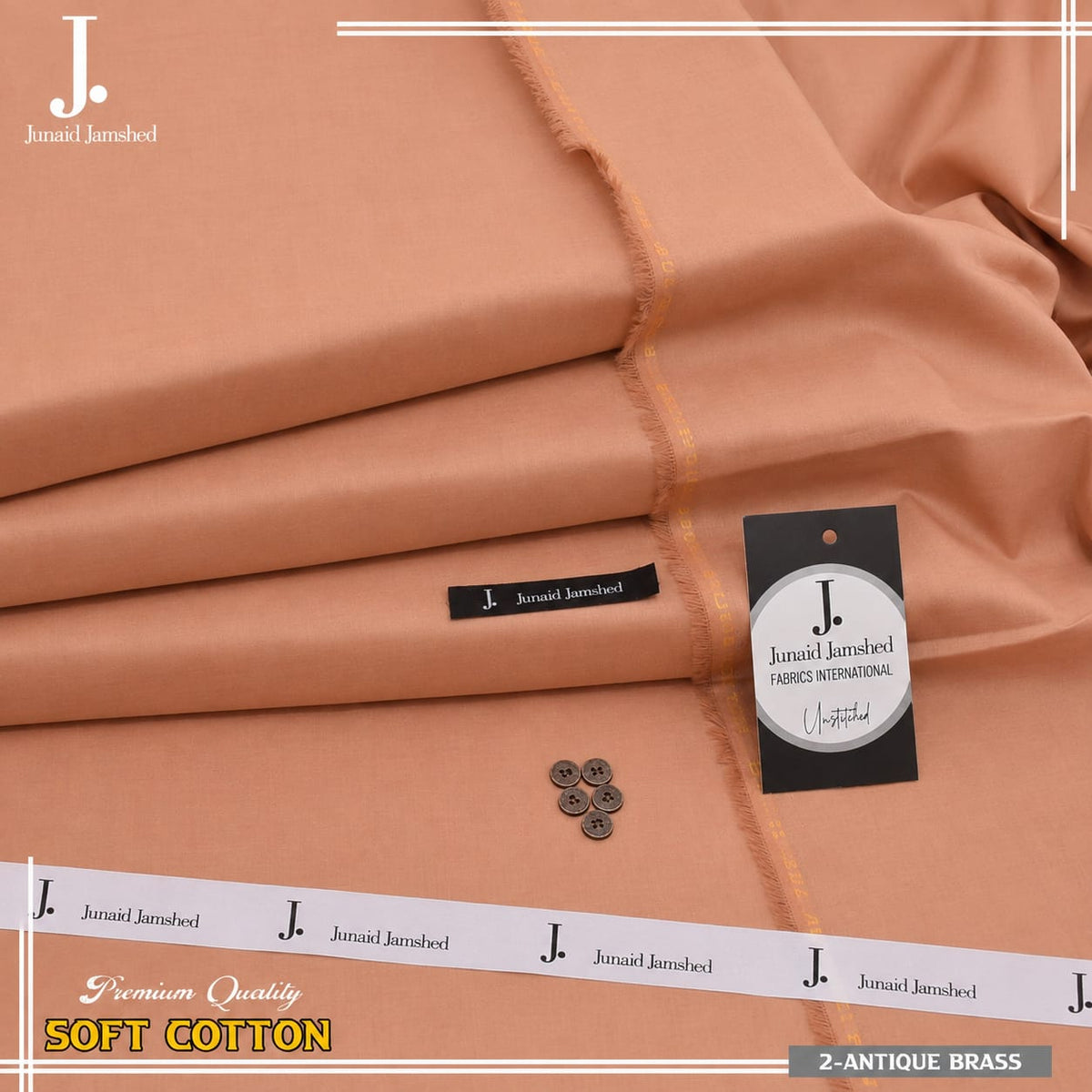 Soft Cotton Unstitched Fabric JW 316