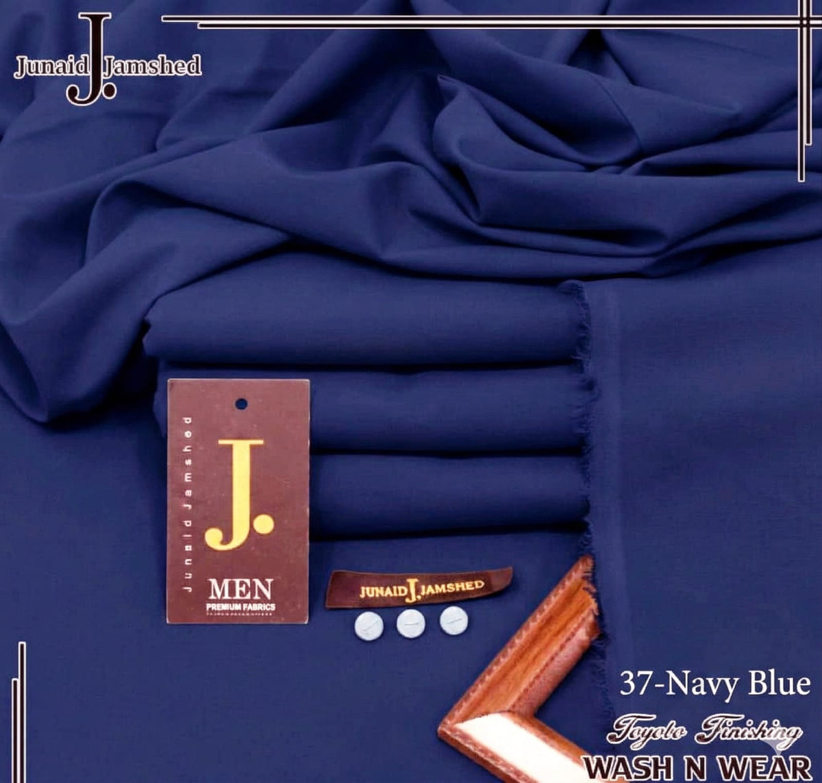 Premium Wash & Wear Unstitched Fabric JW 558