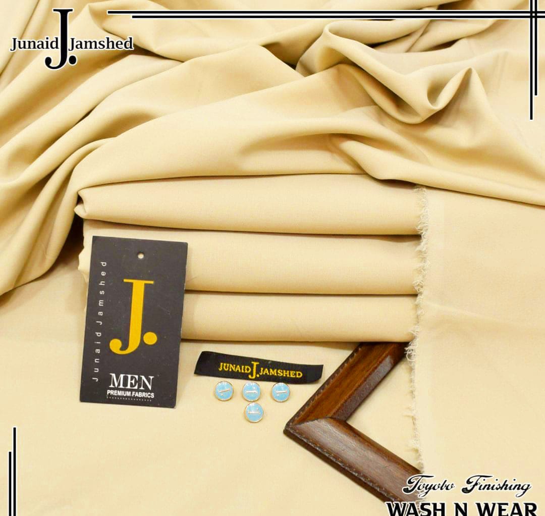 Premium Wash & Wear Unstitched Fabric JW 566