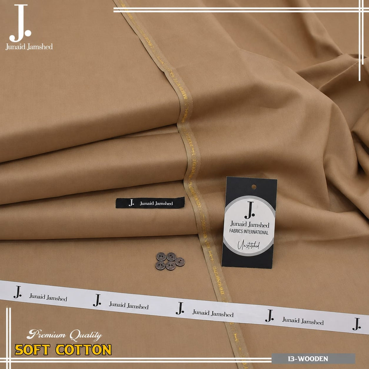 Soft Cotton Unstitched Fabric JW 319