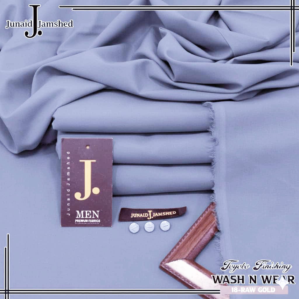 Premium Wash & Wear Unstitched Fabric JW 570
