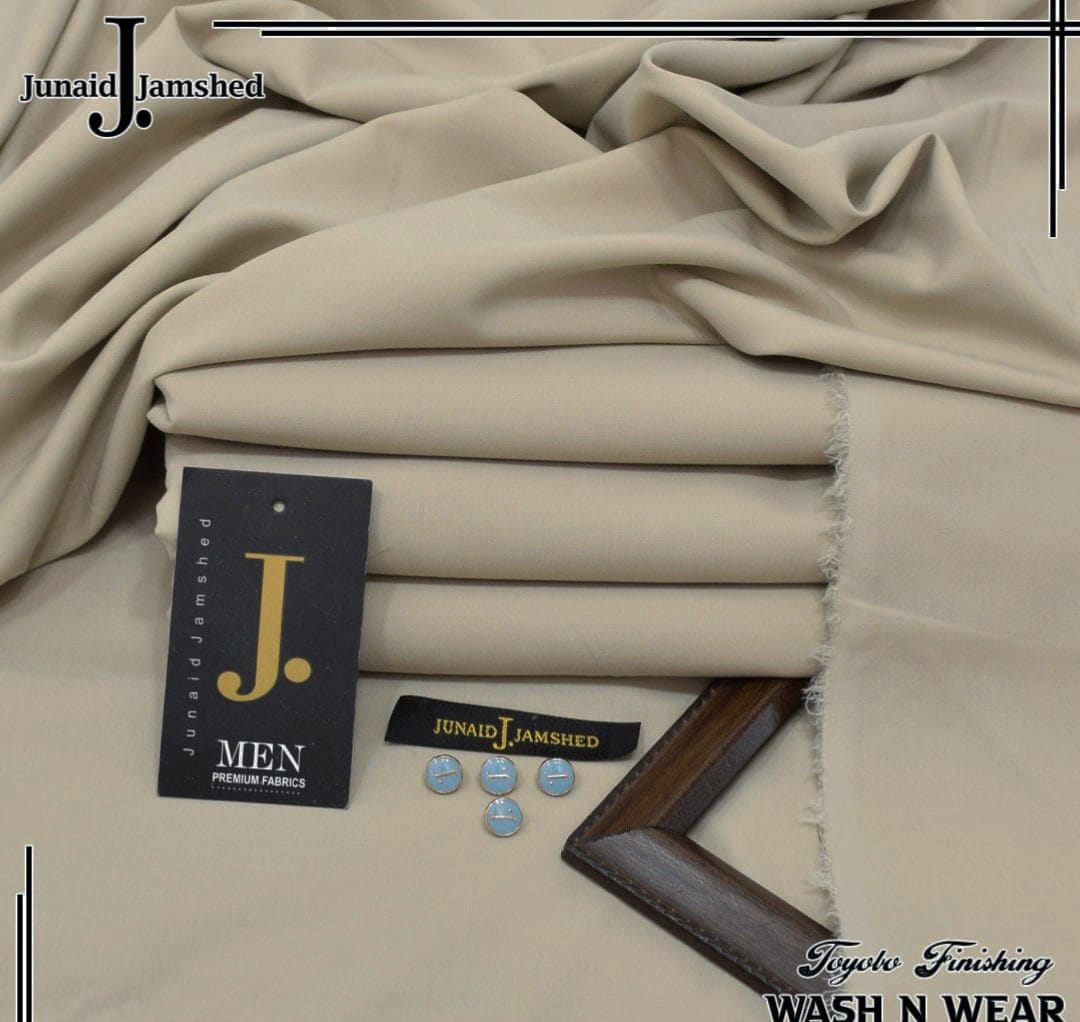 Premium Wash & Wear Unstitched Fabric JW 551